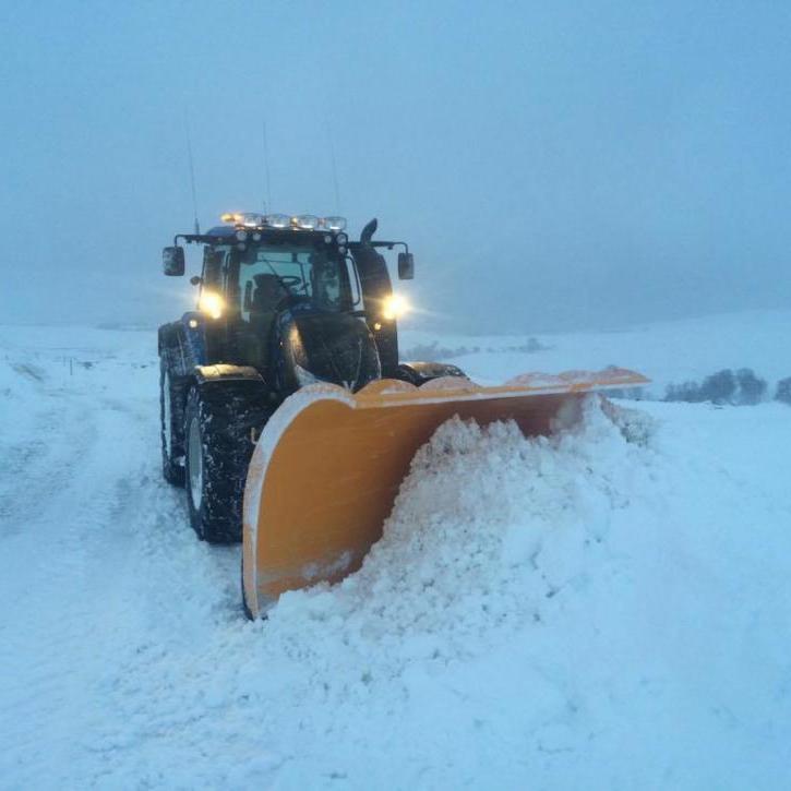 1200mm.high Snow Blade