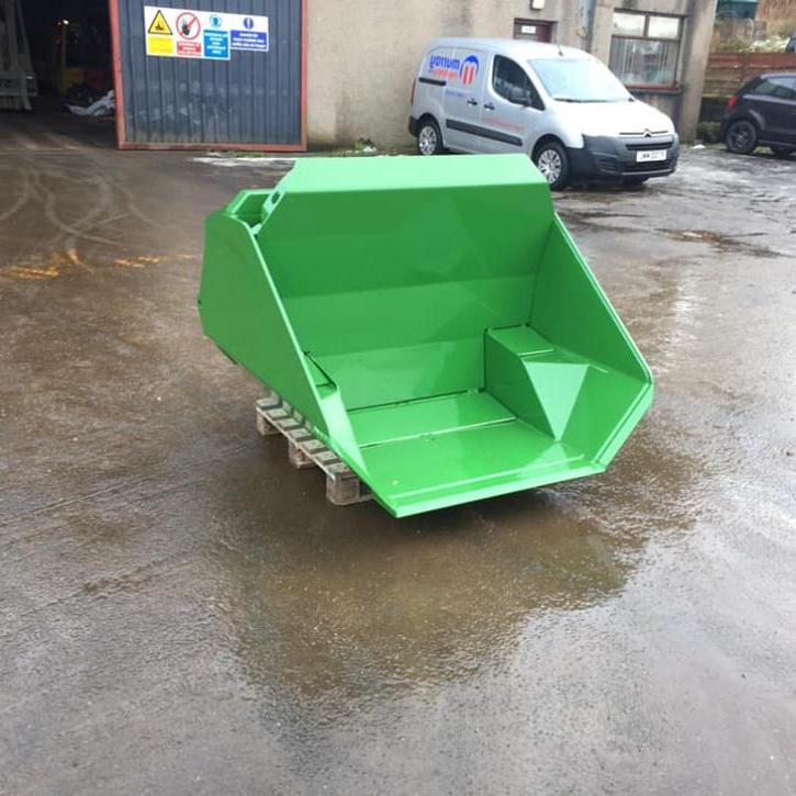 Push-Off Bucket for a Glenfarrow Boiler